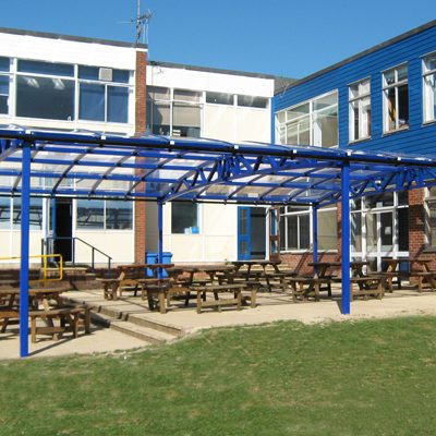 Outdoor Dining Area Canopies