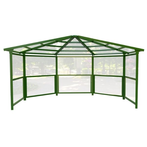 5 Sided Shelter with Side Panels 5 Sided Shelter with Side Panels