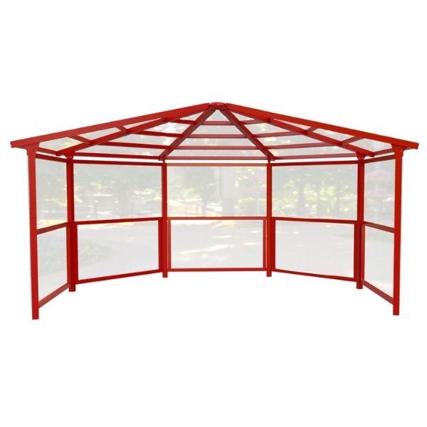5 Sided Shelter with Side Panels