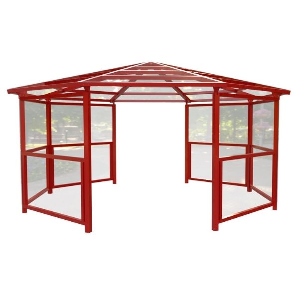 8 Sided Shelter with Side Panels 8 Sided Shelter with Side Panels