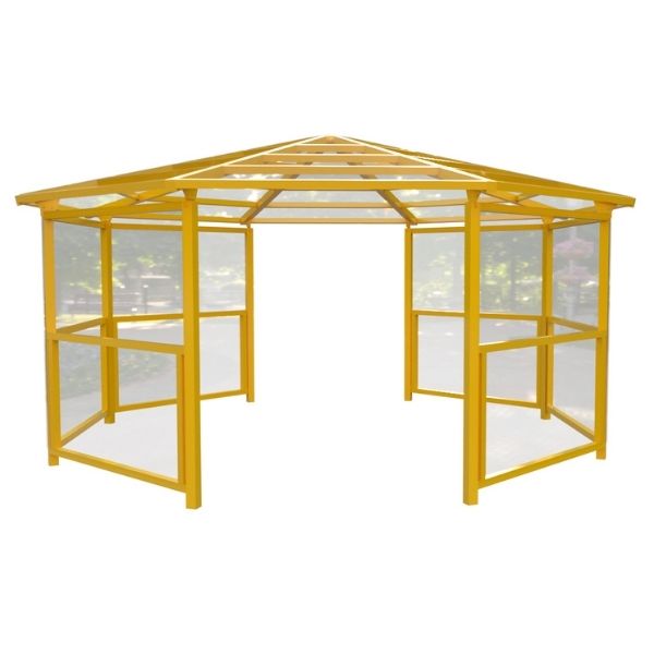 8 Sided Shelter with Side Panels