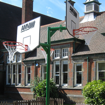 Triple Basketball Post Triple Basketball Post