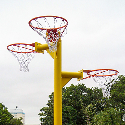 Triple Netball Post Triple Netball Post