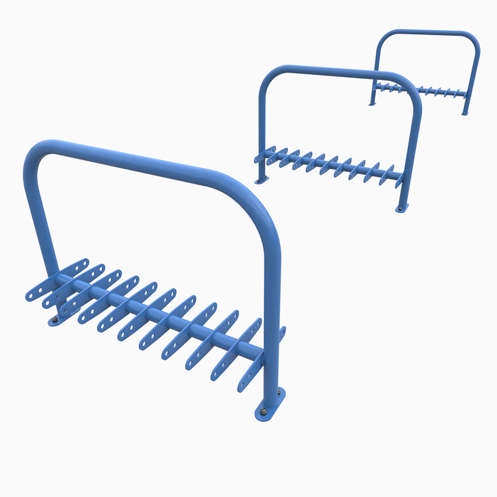 Sheffield Double Sided Scooter Rack Sheffield Double Sided Scooter Rack