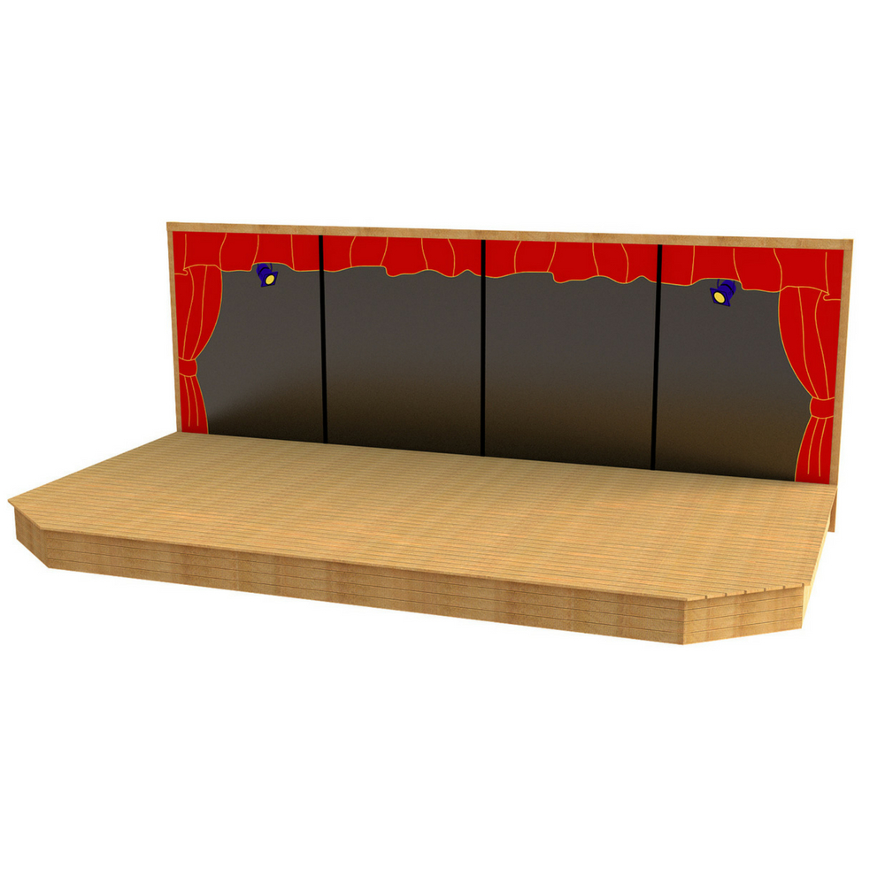 6m Timber Stage