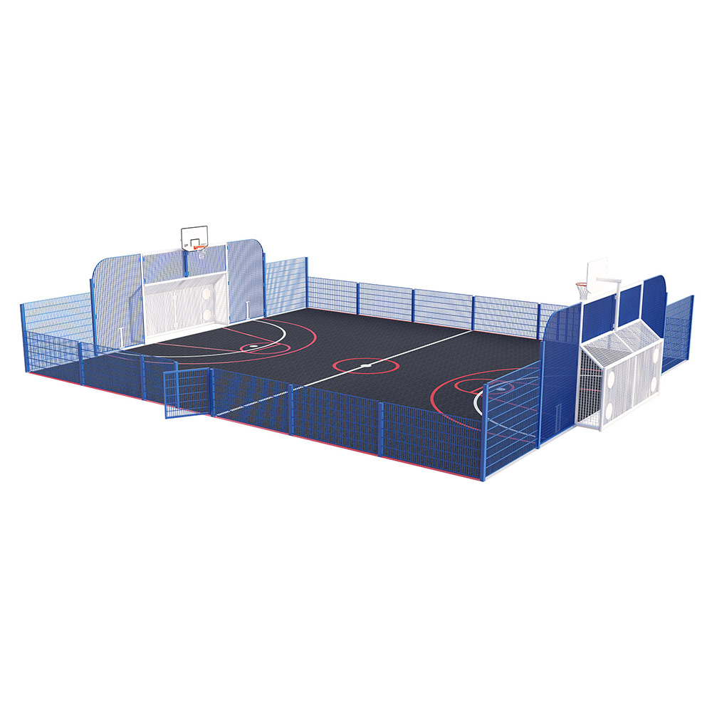 Secondary MUGA - Split Level Fencing Secondary MUGA - Split Level Fencing