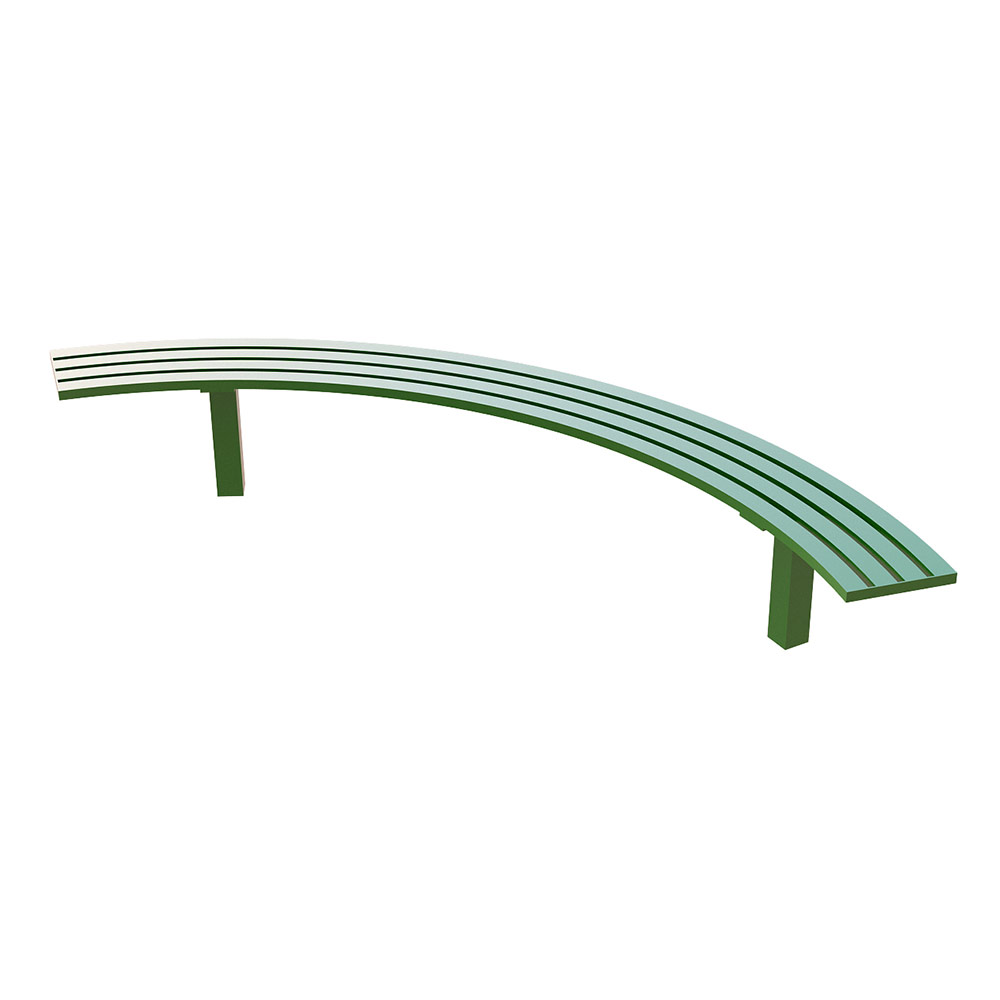 Curved Park Bench Curved Park Bench
