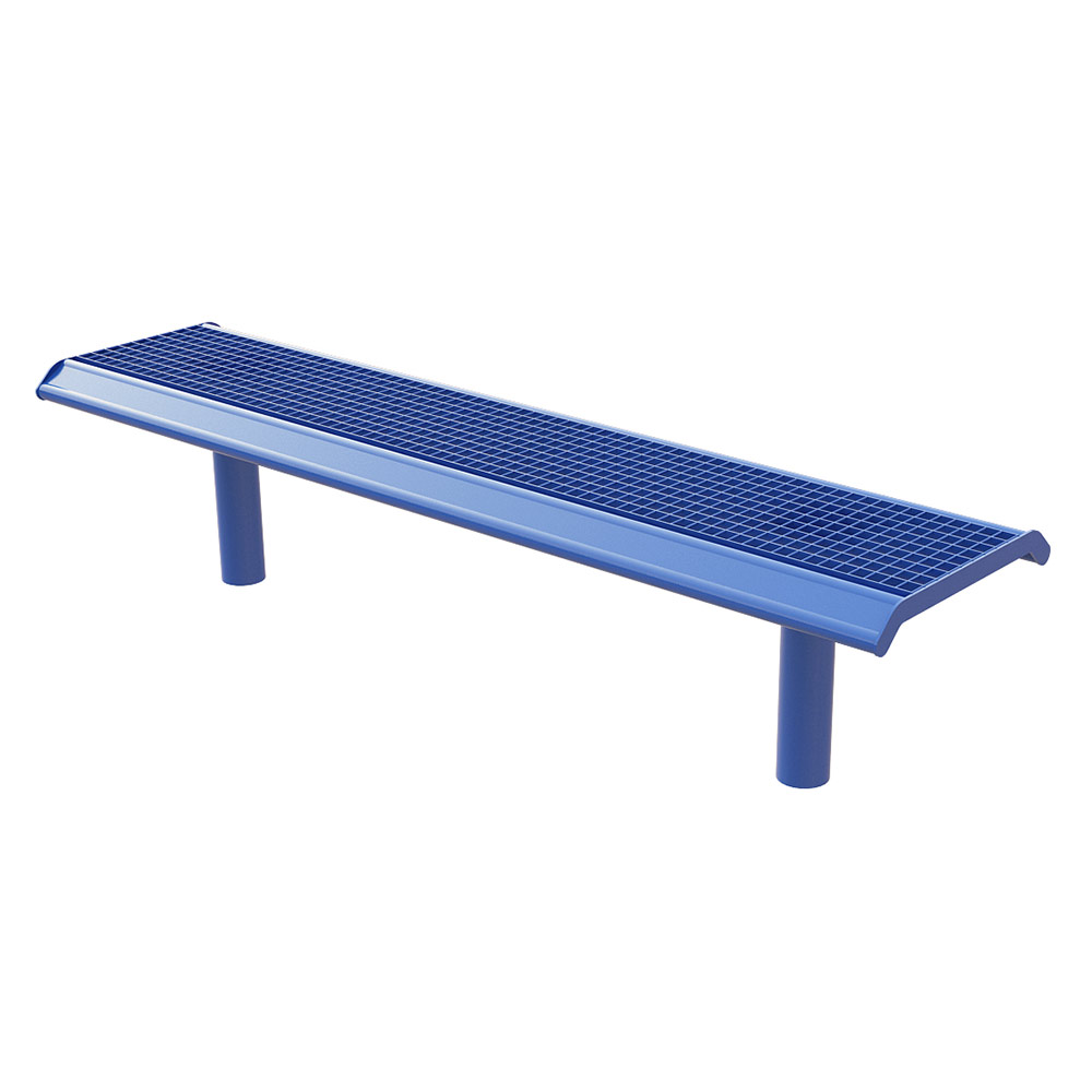 Steel Grated Bench Single Colour 3M Steel Grated Bench Single Colour 3M