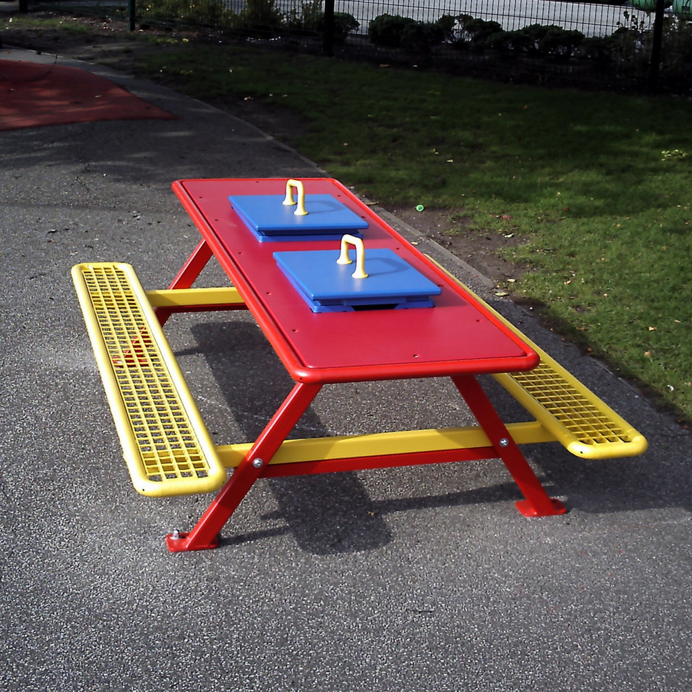 Infant Picnic Bench with Storage Top