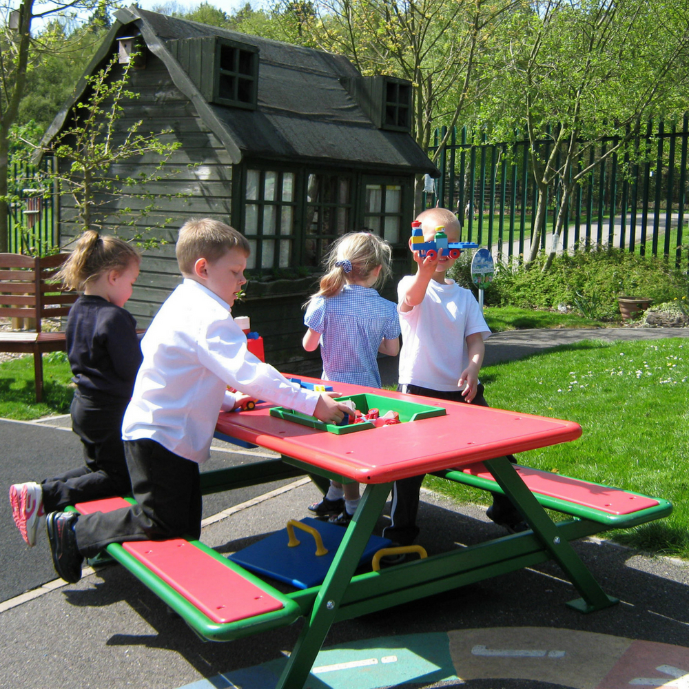 Infant Picnic Bench with Storage Top Infant Picnic Bench with Storage Top