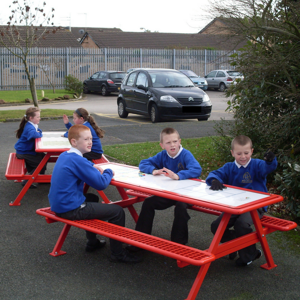 Junior Picnic Bench with Games Top