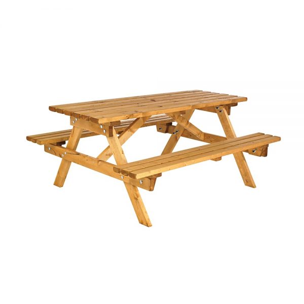 Cotswold 8 Seater Traditional Picnic Bench Cotswold 8 Seater Traditional Picnic Bench
