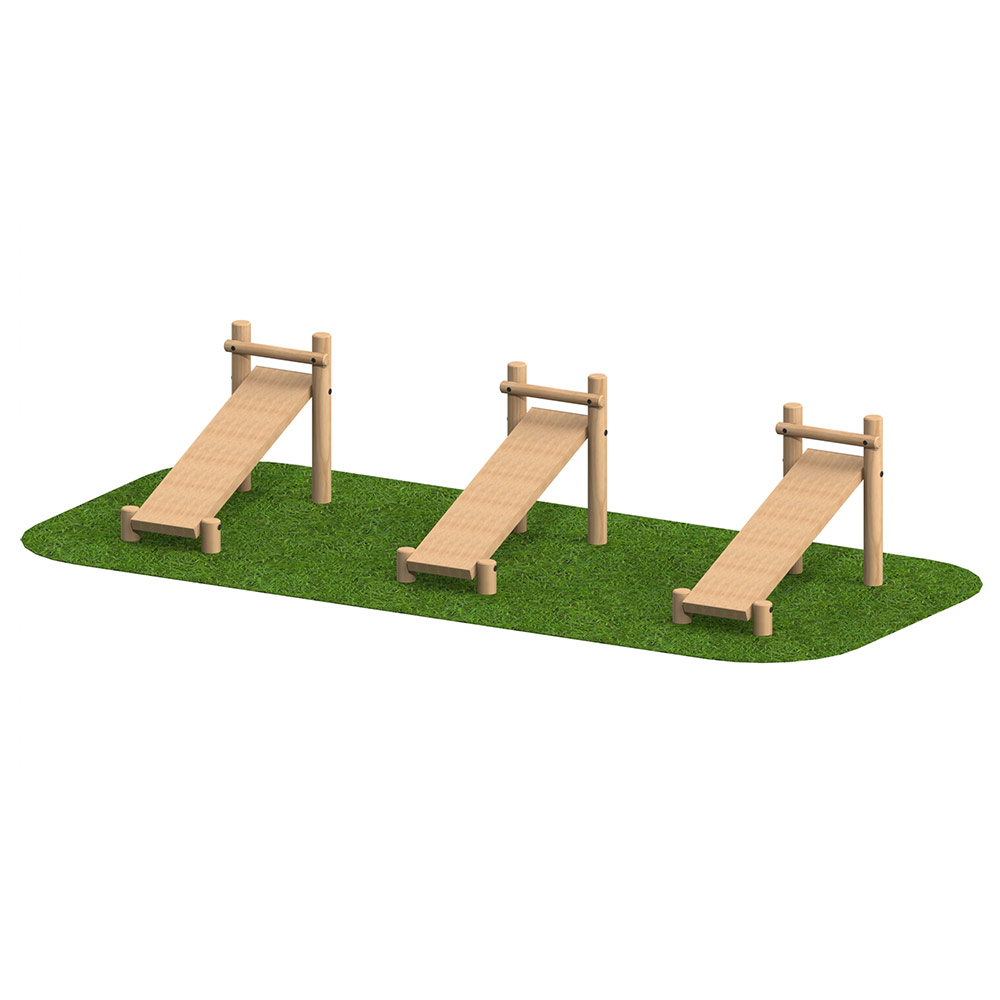 Inclined Leg Raise (Set of 3) Inclined Leg Raise (Set of 3)