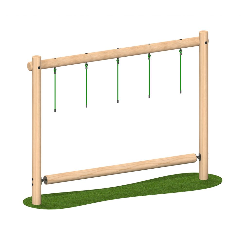 Log Roll with Drop Ropes Log Roll with Drop Ropes