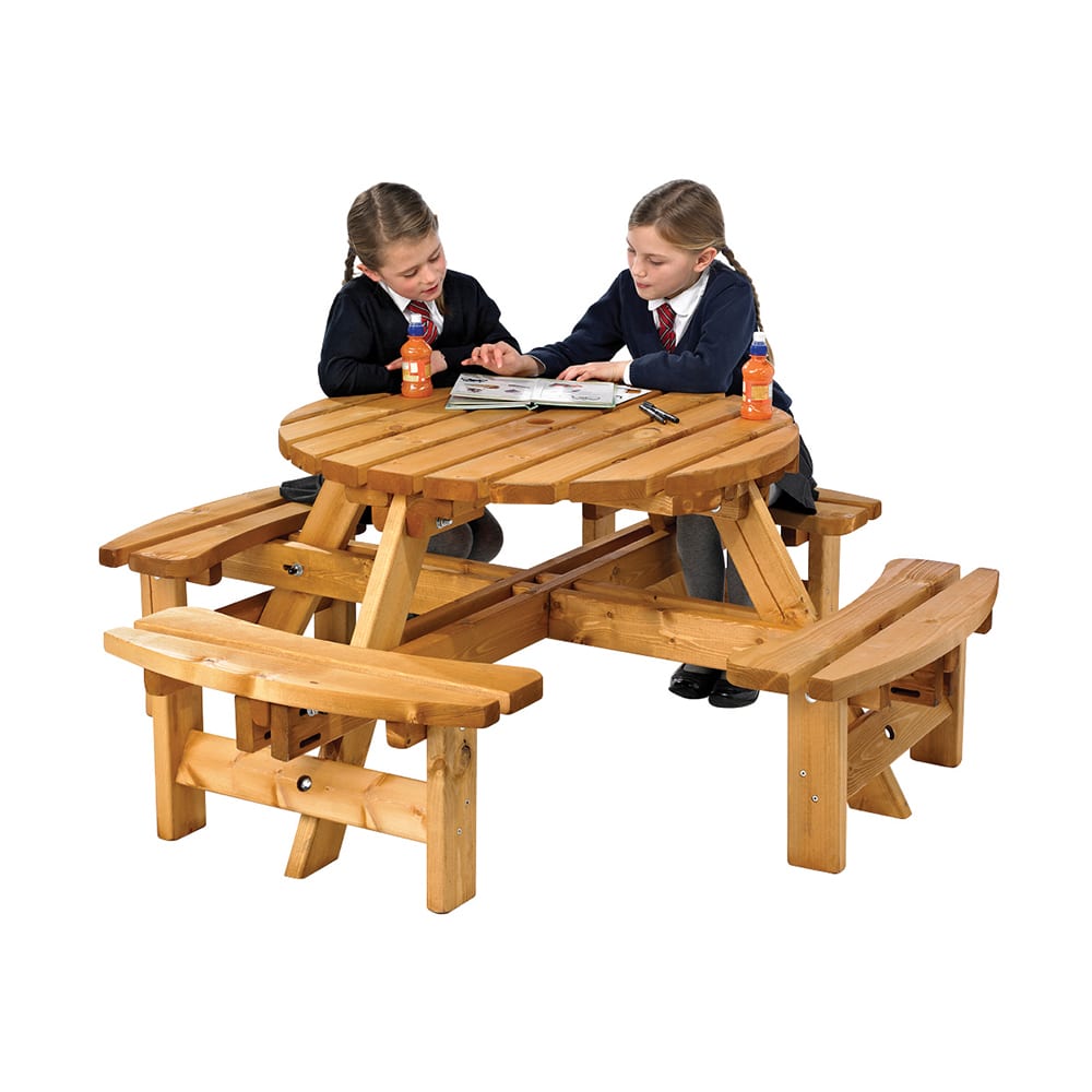 Sherwood Junior Round Picnic Bench Sherwood Junior Round Picnic Bench