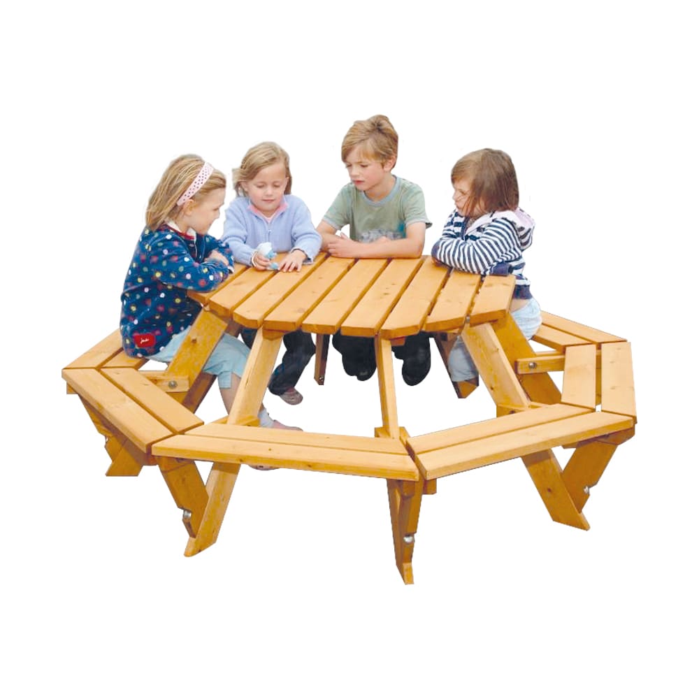 Infant Octagonal Picnic Bench Infant Octagonal Picnic Bench