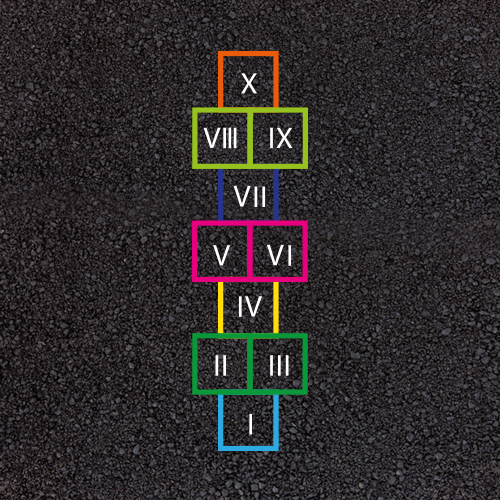 Roman Hopscotch Roman Hopscotch