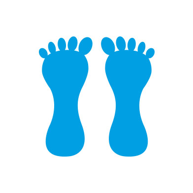 Footprints (pair) Footprints (pair)