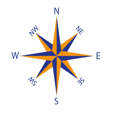 Rose 3D Compass Rose 3D Compass