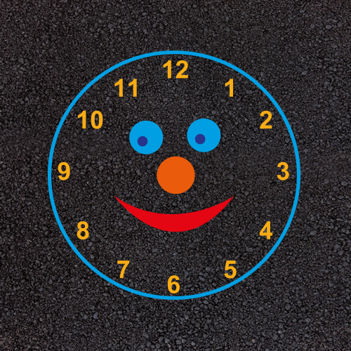 3m Clock Smiley Face 3m Clock Smiley Face