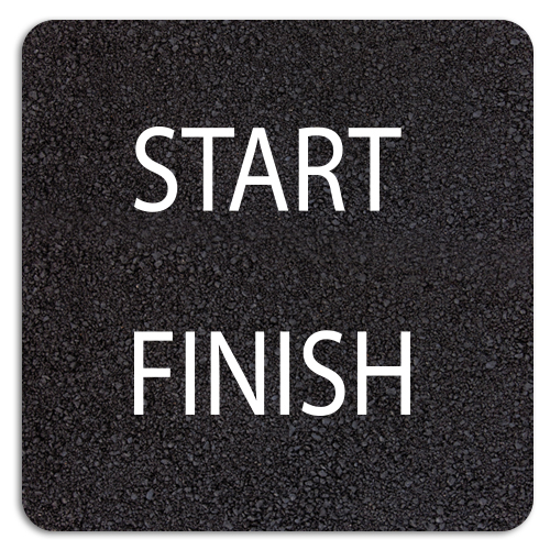 START FINISH 300mm Letters START FINISH 300mm Letters