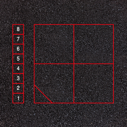 Games Square Grid with 1-8 Ladder Games Square Grid with 1-8 Ladder