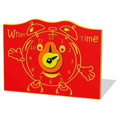 What Time Alarm Clock Play Panel