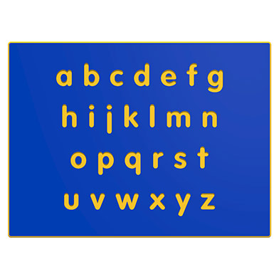 Alphabet Lower Case Play Panel Alphabet Lower Case Play Panel