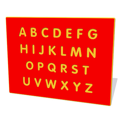 Alphabet Upper Case Play Panel