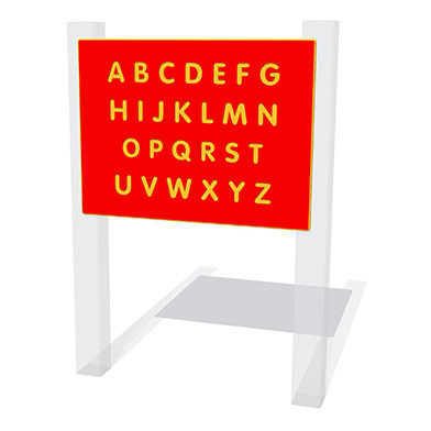Alphabet Upper Case Play Panel
