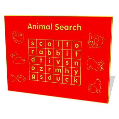Animal Search Play Panel
