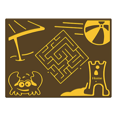 Beach Maze Play Panel Beach Maze Play Panel