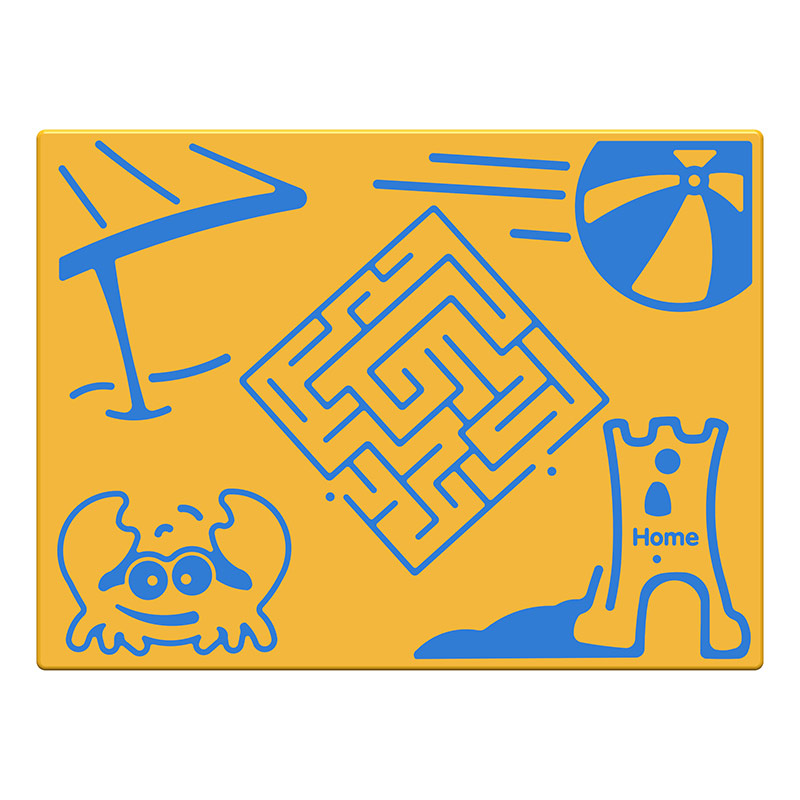 Beach Maze Play Panel