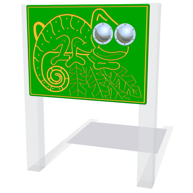 Bug Eyes Chameleon Play Panel