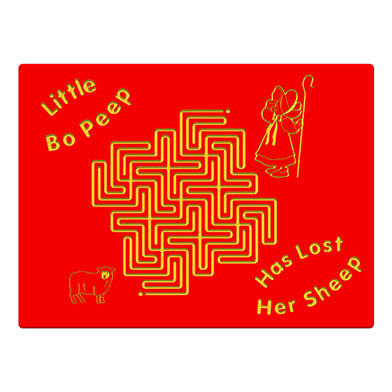 Bo Peep Maze Play Panel Bo Peep Maze Play Panel