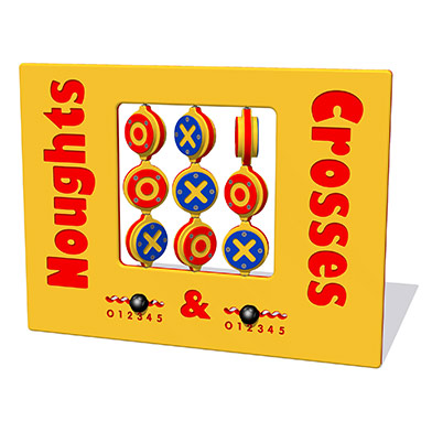 Chunky Noughts & Crosses Play Panel Chunky Noughts & Crosses Play Panel