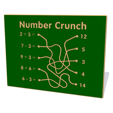 Number Crunch Play Panel Number Crunch Play Panel