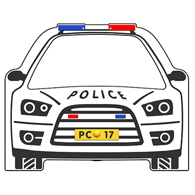 Police Car Play Panel Police Car Play Panel