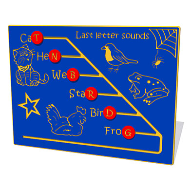 Last Letter Sounds Play Panel