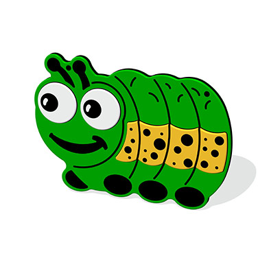 Mini Beast Caterpillar Plaque Mini Beast Caterpillar Plaque