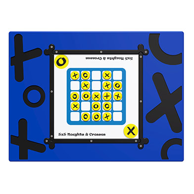 MagPlay Panel - 5 x 5 Noughts and Crosses MagPlay Panel - 5 x 5 Noughts and Crosses
