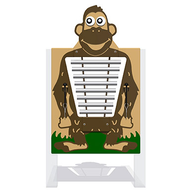Mike the Monkey Musical Panel