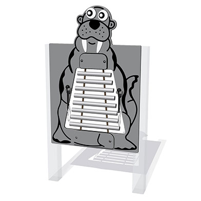 Wally the Walrus Musical Panel