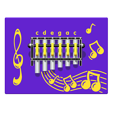 Hand Chimes Musical Panel Hand Chimes Musical Panel