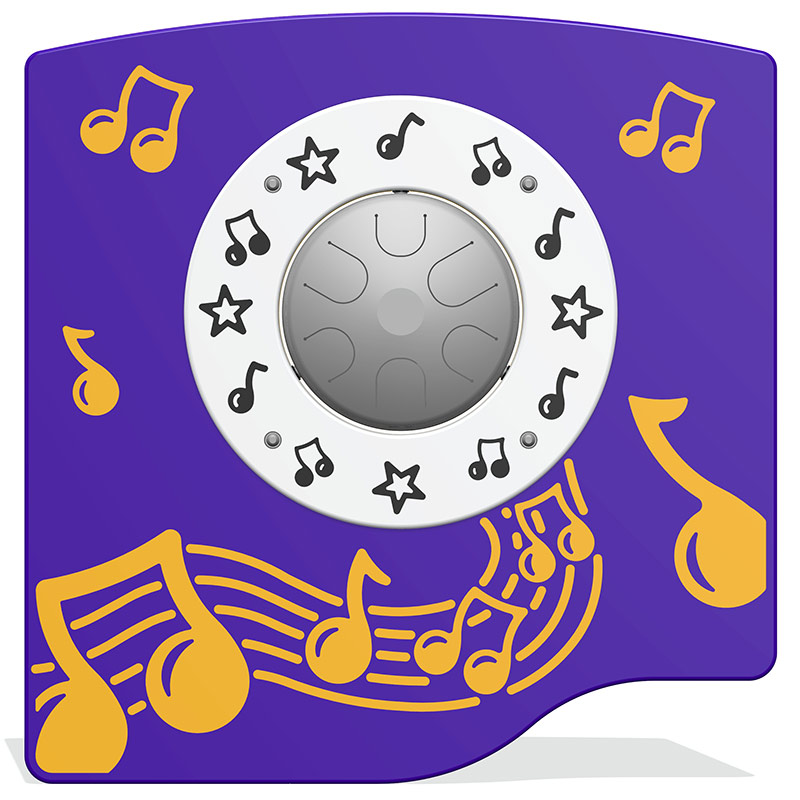 Tongue Drum Musical Play Panel