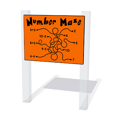 Number Maze Play Panel Number Maze Play Panel