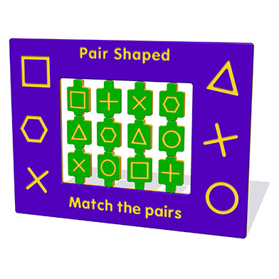 Pair Shaped Play Panel Pair Shaped Play Panel