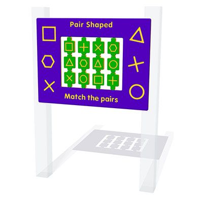 Pair Shaped Play Panel Pair Shaped Play Panel