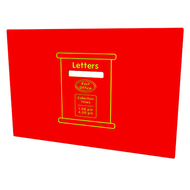 Post Box Play Panel