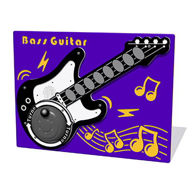 RotoGen PlayTronic Bass Guitar Musical Play Panel RotoGen PlayTronic Bass Guitar Musical Play Panel
